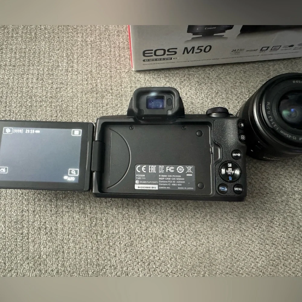 Canon EOS M50 Camera